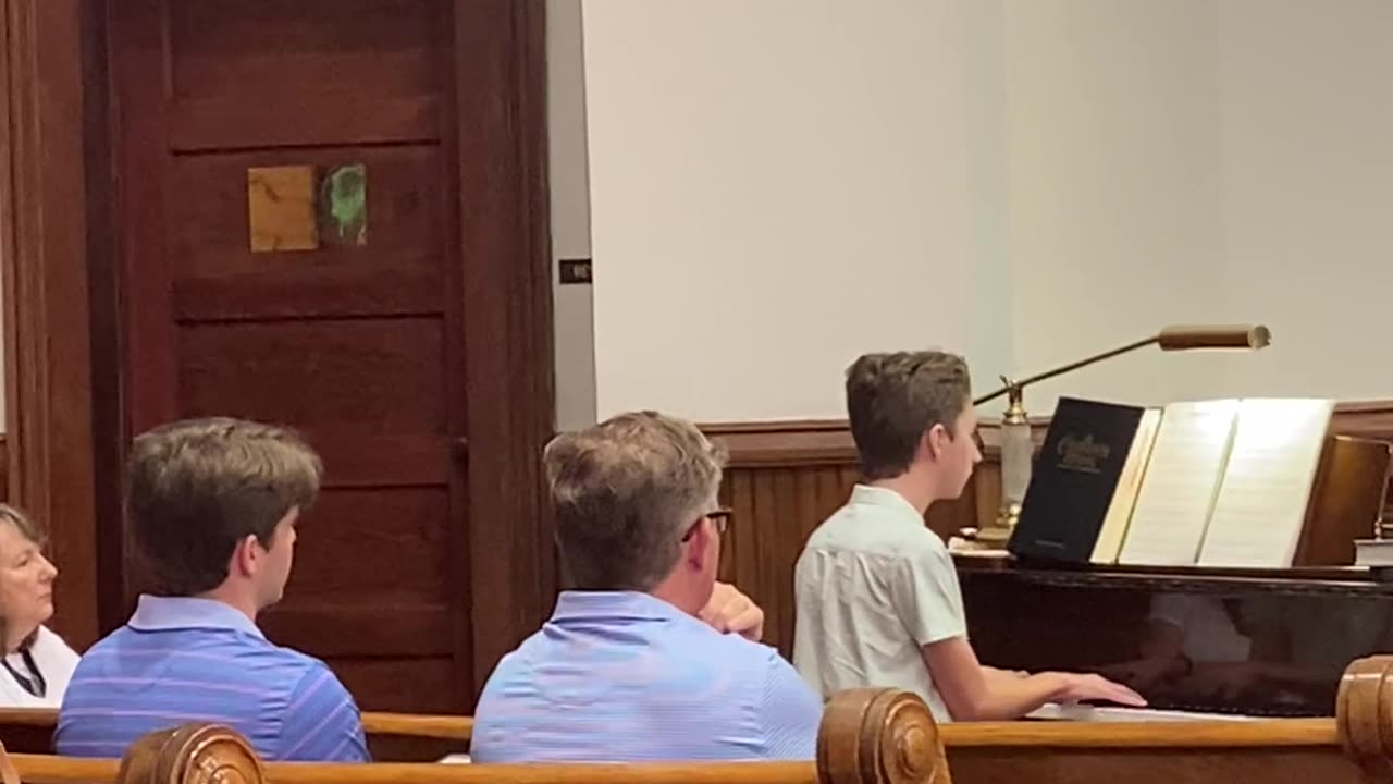 He Did Great Job Play Piano