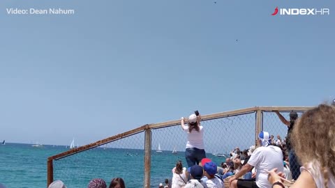 Izraelski vojni avioni nadlijeću Tel-Aviv