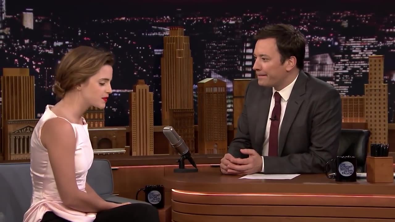 Emma Watson Once Mistook Jimmy Fallon for Jimmy Kimmel