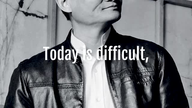 JACK MA'S MOTIVATIONAL SPEECH