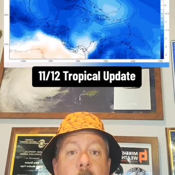 11/12 Tropics are heating up. Florida watching extra close for possible something next week.