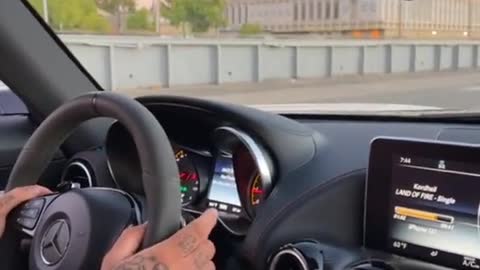 Car cab is equipped to repair and drive.