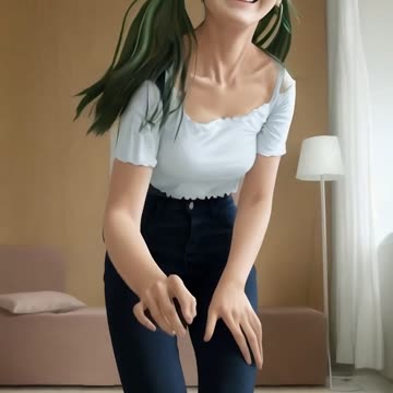Video AI Transformations - Dancing Anime Girl - AI Generated Art, Images, Faces and Videos