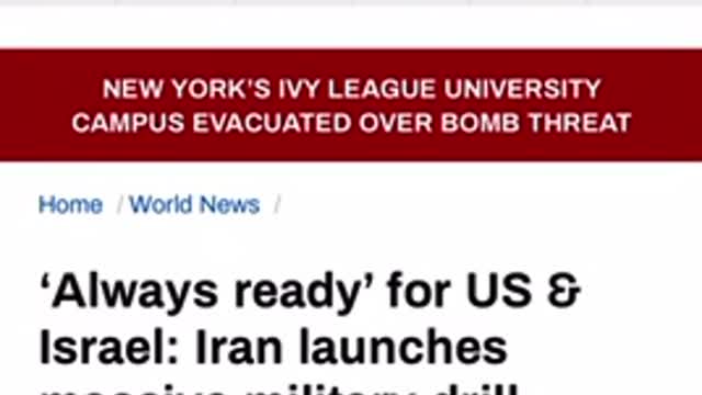 In the news 11/07/2021/Always ready’ for US & Israel: Iran launches massive military drill.
