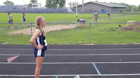 5.22.22 - Girls 400m Dash at Oldham County Middle School Invitational