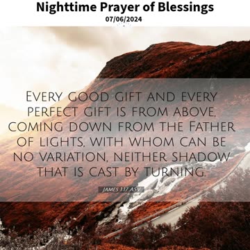 Nighttime Prayer of Blessings #youtubeshorts #grace #jesus #mercy #faith #fyp #blessed #trust #love