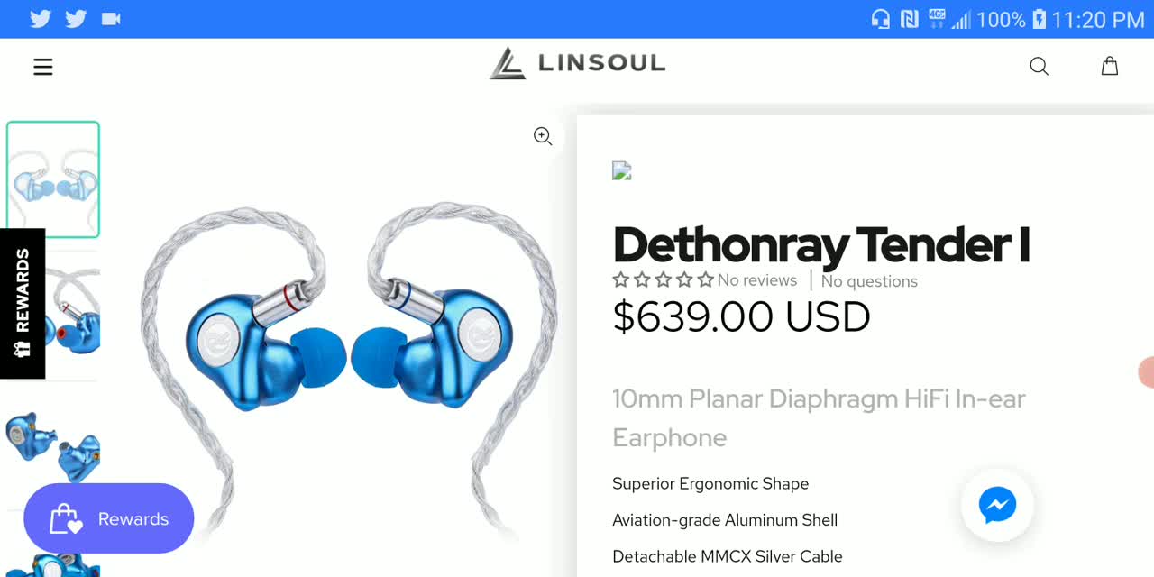 Dethonray Tender I Debuts with premium 10mm Planar Drivers designed for Audiophiles