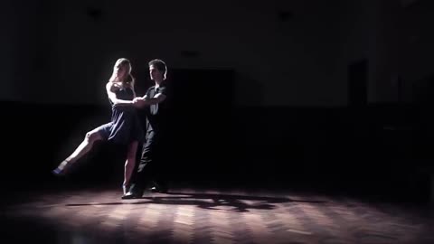 Romantic tango performance