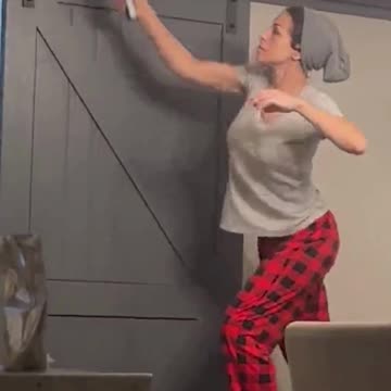 She's afraid of roaches, but now she's also afraid of chairs