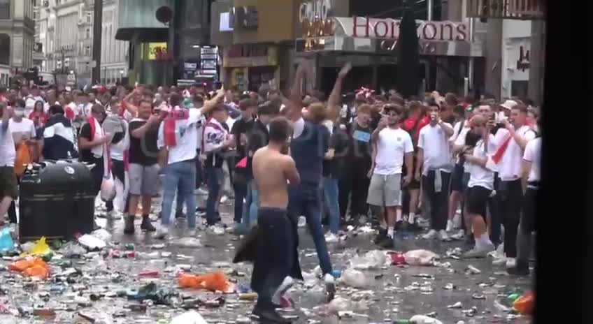 Watch Viral Video of Violence after England lost in Euro Cup 2020 Final