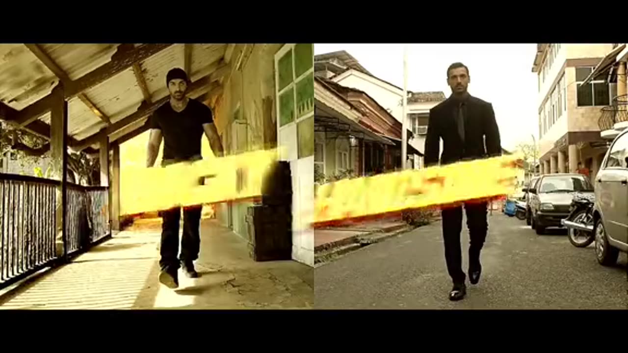 John Abraham Acting and Fighting in speechless 😶