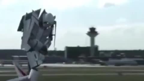 Airplane version of Bumblebee appears