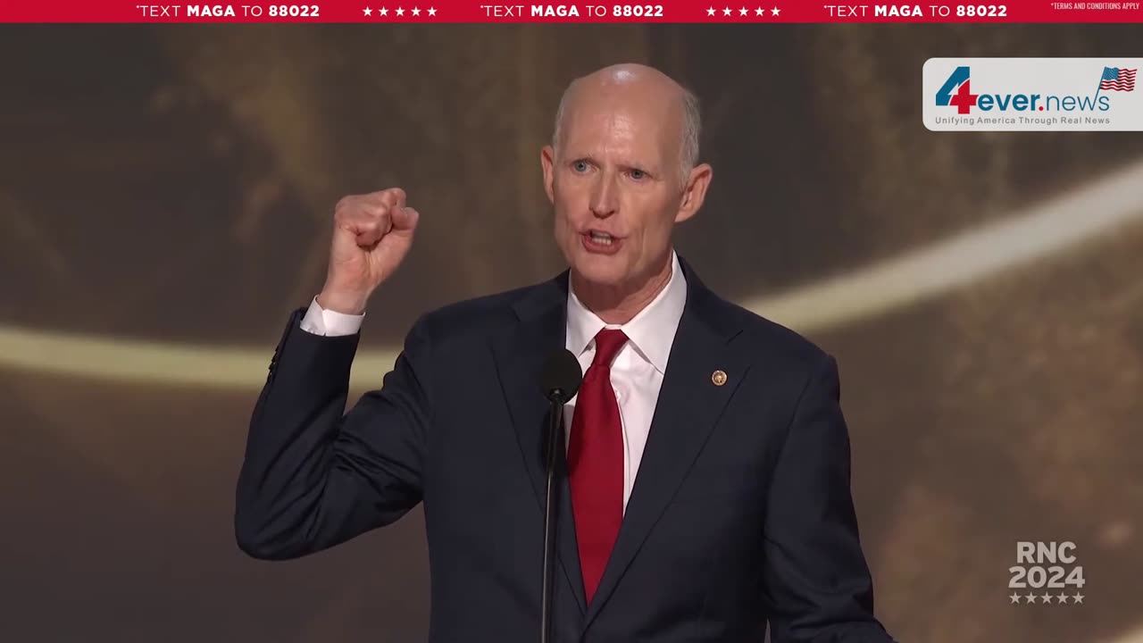 RNC 2024 🐘 US Senator Rick Scott Full Speech