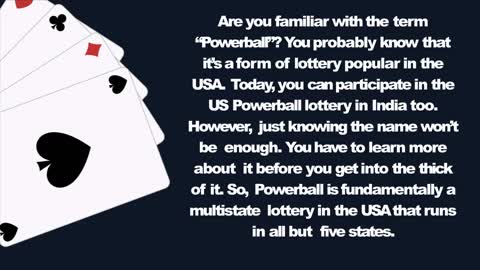 A Short Guide On How To Play The US Powerball Lottery In India