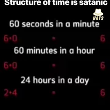 The structure of time is satanic.