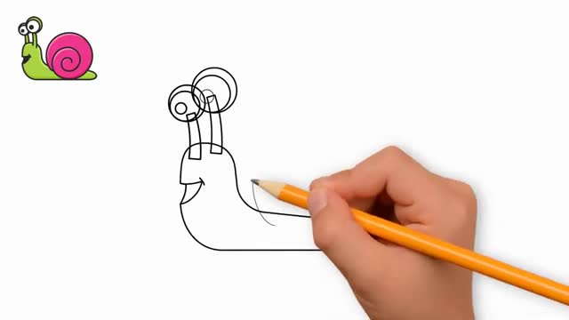 How to draw a beautiful snail, #Drawing, #Painting, #YouTubeKids