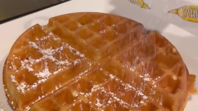Chicken Nugget Waffles