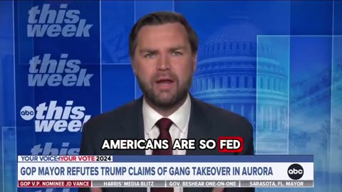 JD Vance Slams ABC for Downplaying Venezuelan Crime Gangs, Calls Out Kamala's Open Border Policies