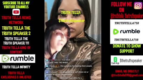 DOLLBABY KASH HAS BREAKDOWN ON LIVE & BEGINS TALKING TO HERSELF