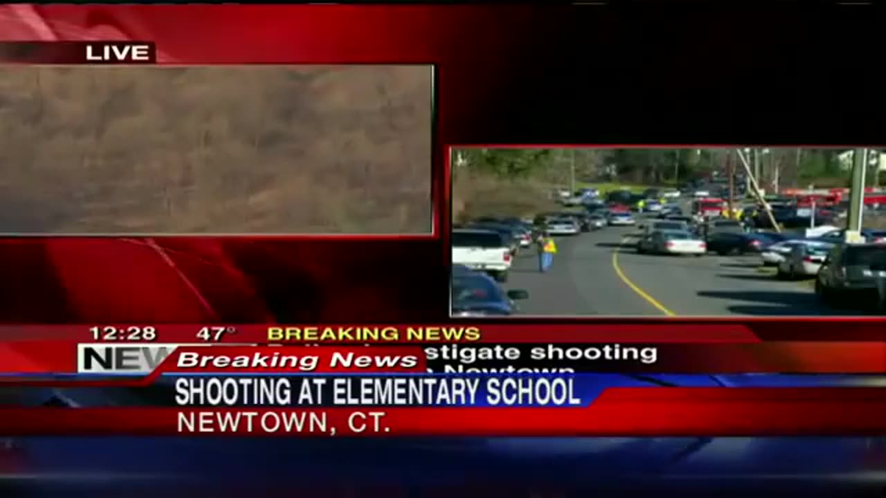 'Sandy Hook News 8 Coverage 3 Hours After Shooting' - 2012