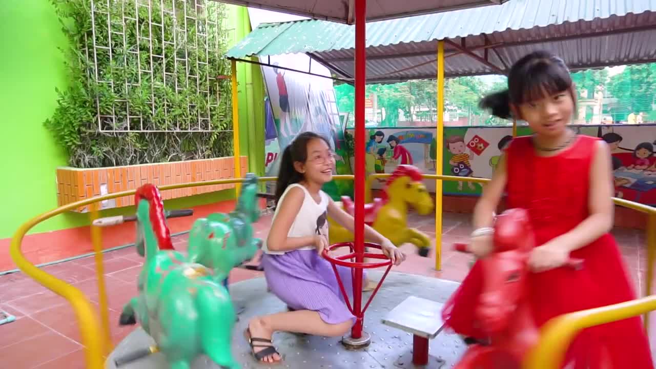 Funny indoor playground for kids