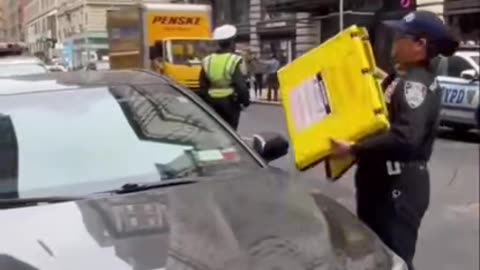 NYPD debuts “Barnacle” to combat illegal parking