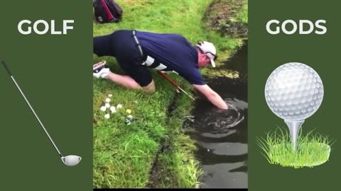 Compilation of some of the funniest golf fails