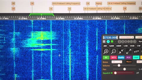 27.915 MHz AM Unidentified 27 MHz Band Chatter 27.9150 AM - Possible Truckers Freeband CB Users