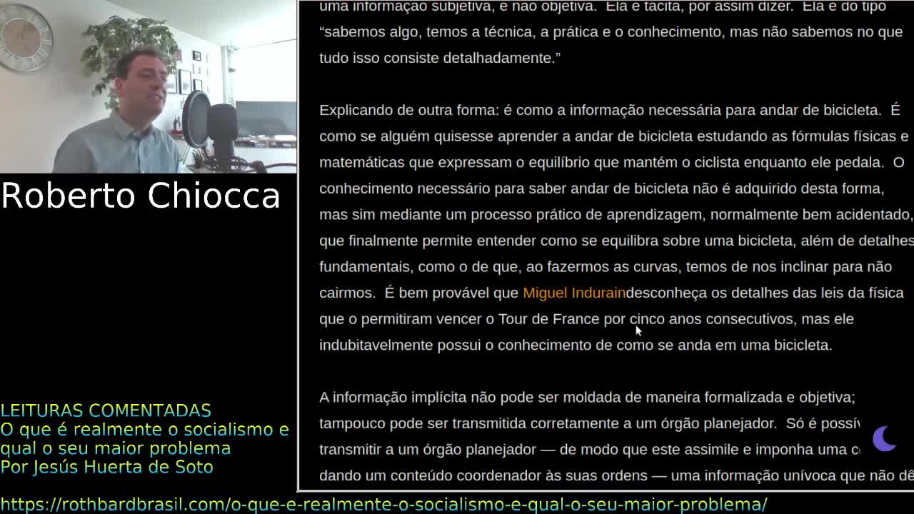 #19 Leituras Comentadas - O que é realmente o socialismo e qual o seu maior problema