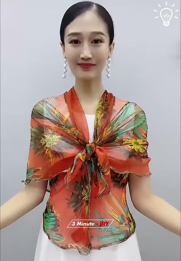 Hey folks its time for you to give your scarves another purpose