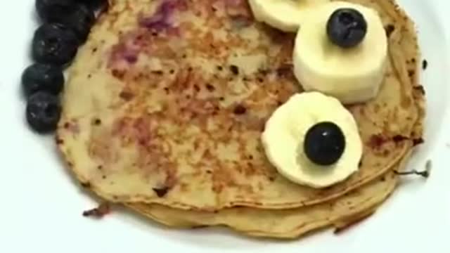 How to Make Pancakes at Home , 5 Minute Pancake Recipe , Quick and Easy Pancake Recipe #shorts