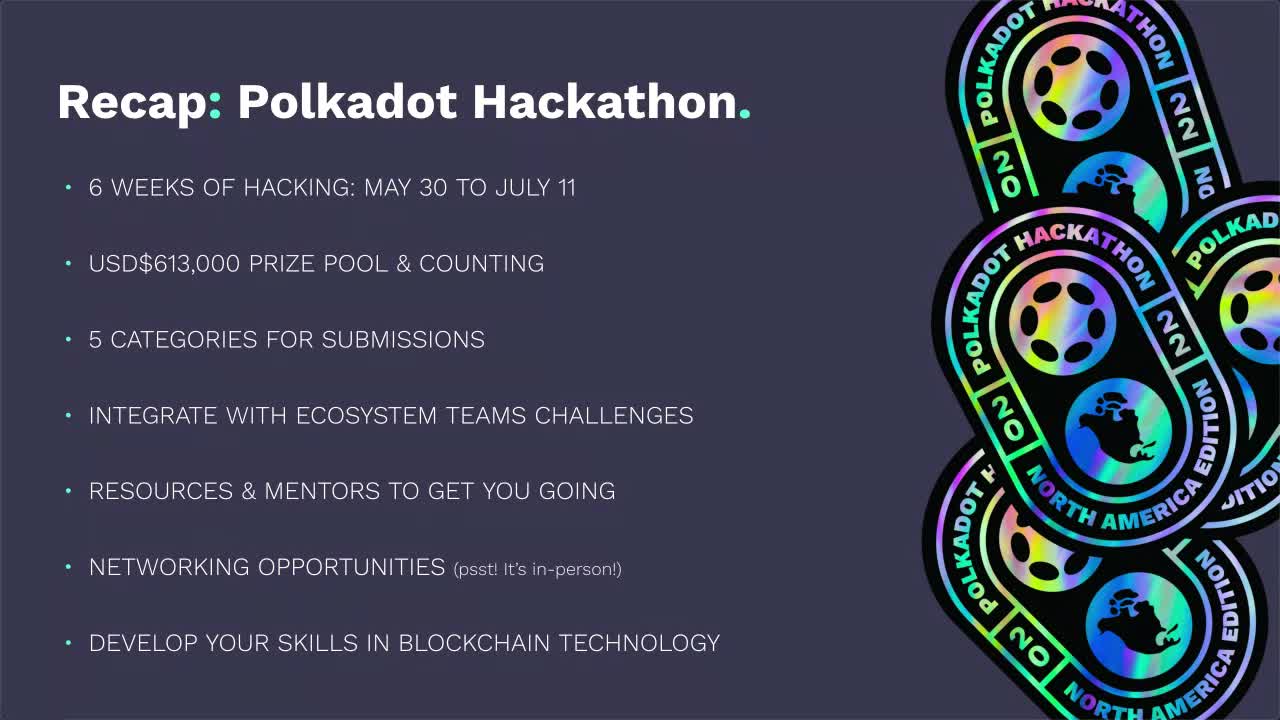 Polkadot Hackathon: North America - Introduction to Polkadot