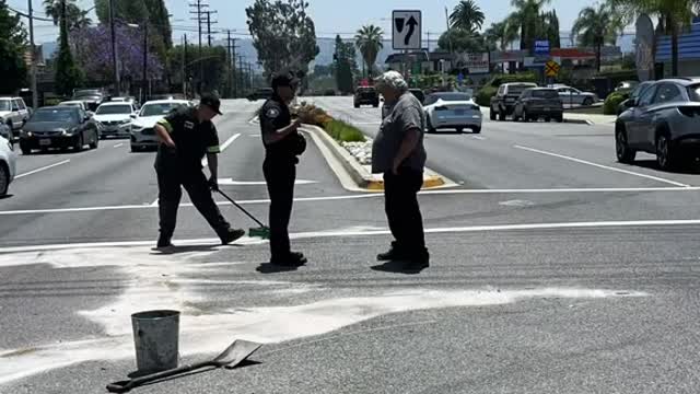 Clean and cleared an intersection in a speedy