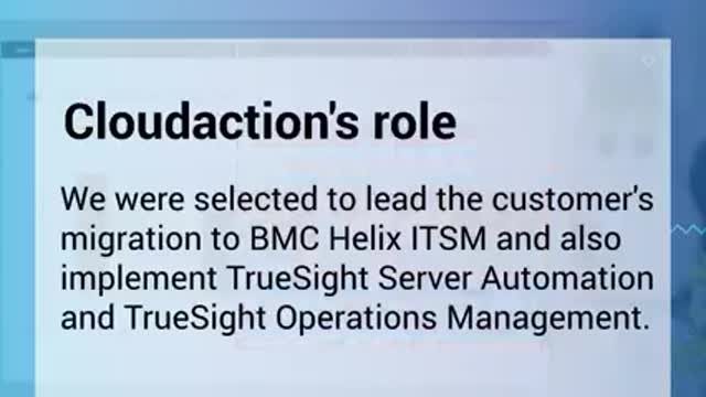 Consolidated BMC Platform for Telco Company