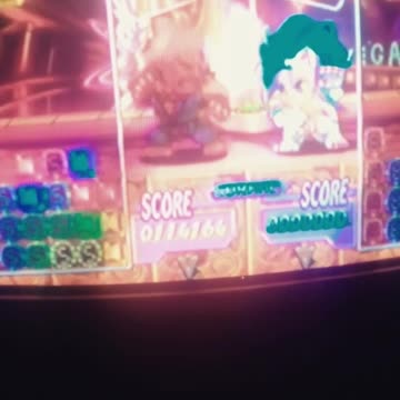 jogando street fight puzzles acarde akuma