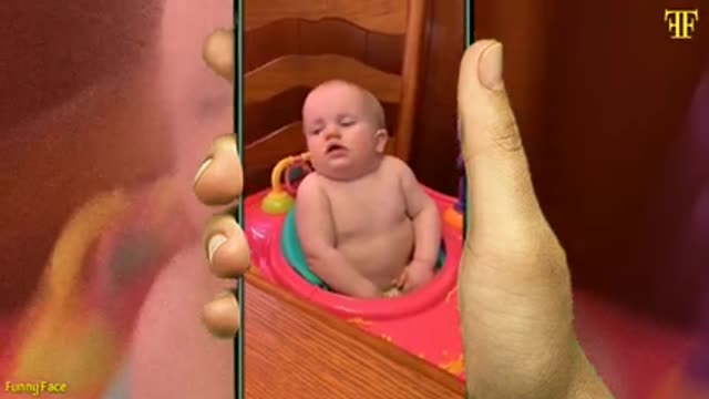 Little baby falling asleep moment video cutest baby funny video