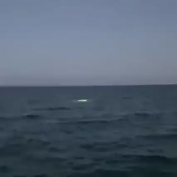 Lights in the ocean