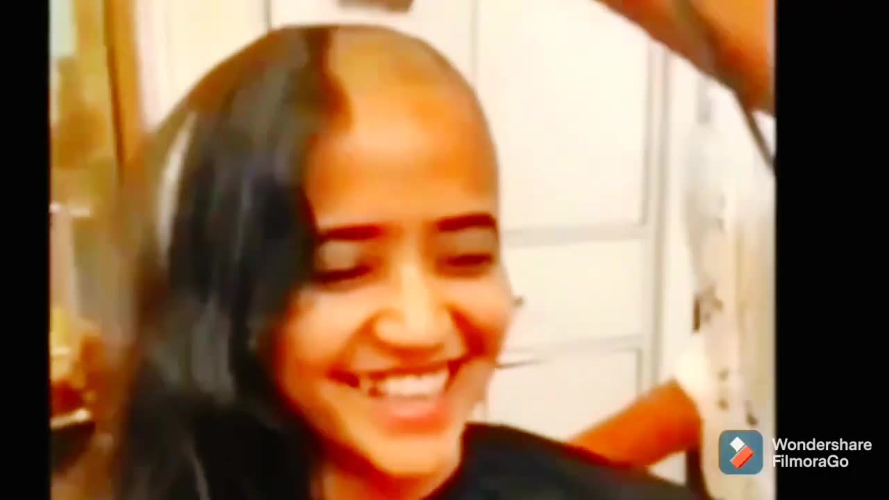 Indian women headshave at home! Indian women headshave latest 2023