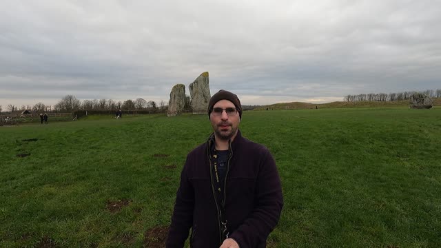 Intro of a walk around Avebury. GoPro