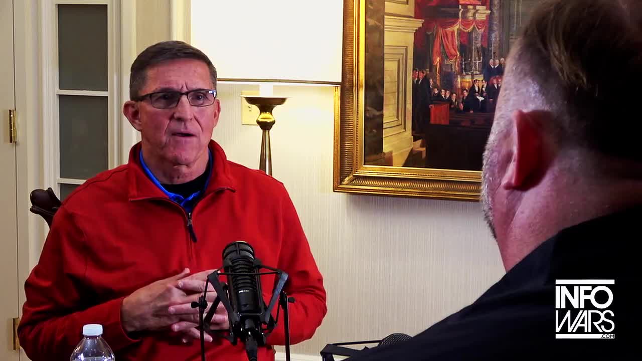 Michael Flynn speaks....with Banned.Video