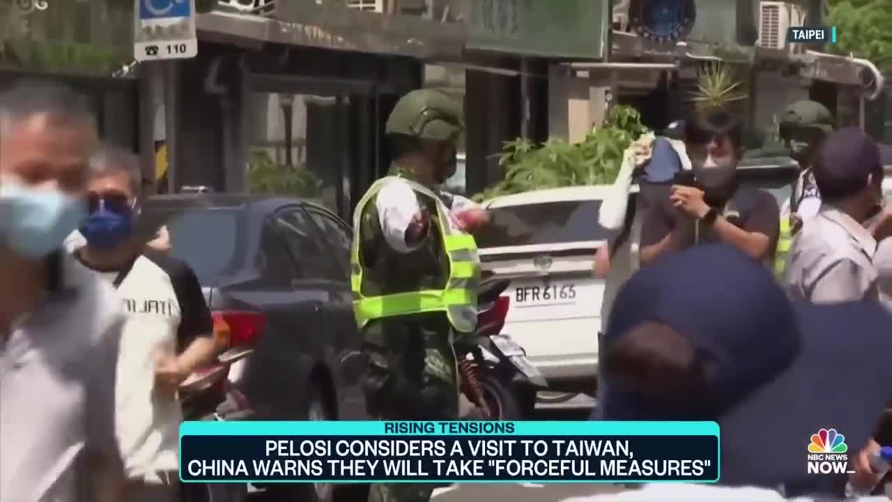 Pelosi Considers Visit To Taiwan, China Warns They Will Take 'Forceful Measures'