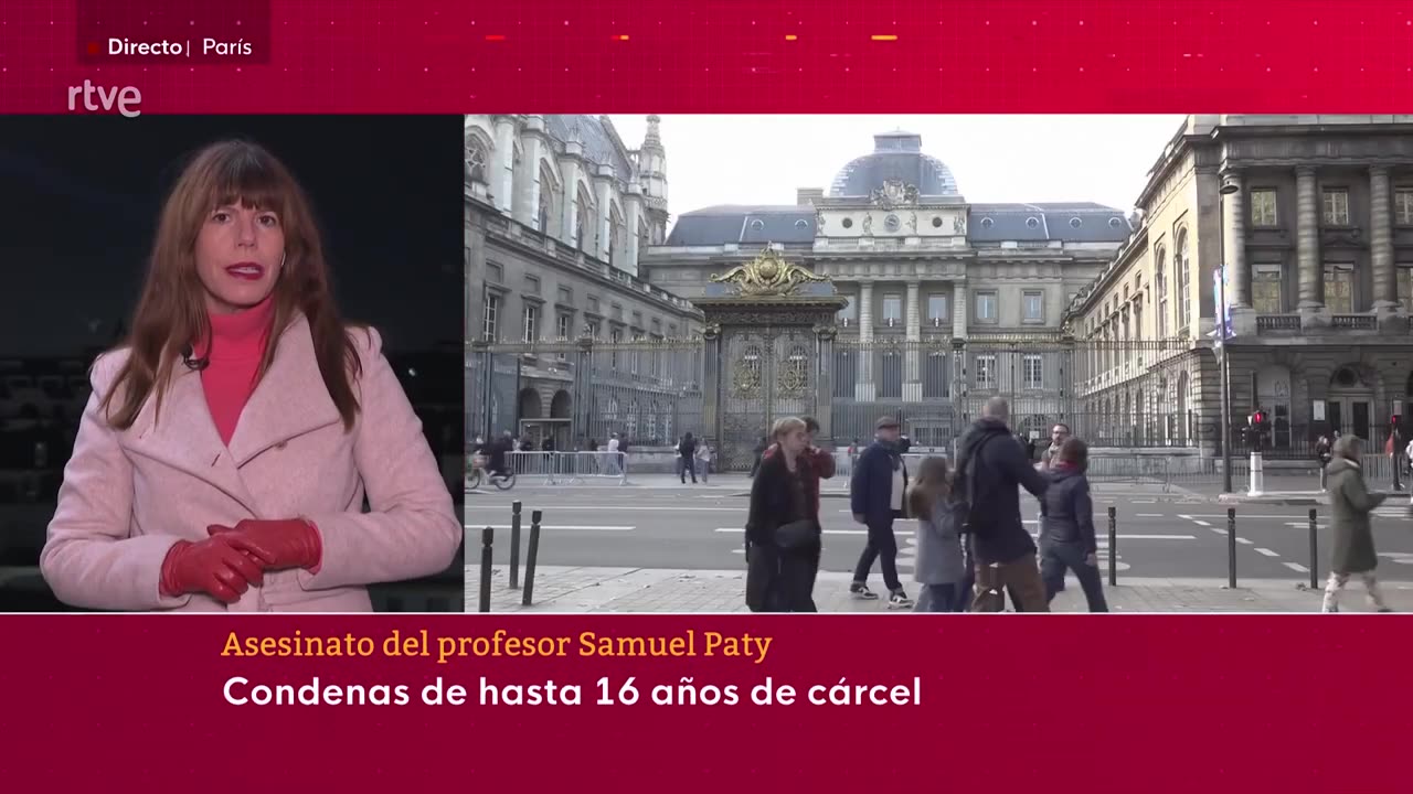 SAMUEL PATY: CONDENAS de hasta 16 AÑOS de CÁRCEL por el ASESINATO del profesor francés | RTVE