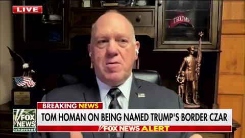 Incoming Border Czar Tom Homan: "I've seen some of these Democrat governors