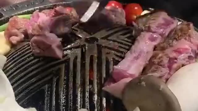 Korean grill meat