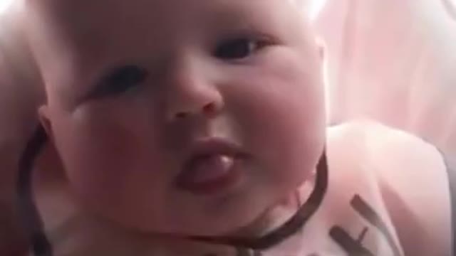 Funny Baby Videos eating # Short