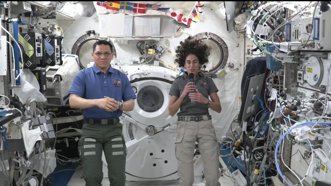 Space Station Crew Answers South Texas Astronomical Society Student Questions - Sept. 6, 2023