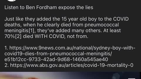 Ben Fordham exposes the lies