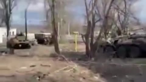 Whole Russian Convoy Hit Hard