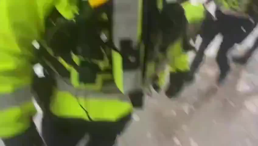 WAR CRIMES ALBERTA WOMAN TRIES TO GET A COFFEE IN THE RED ZONE OF OTTAWA CANADA 2/20/22