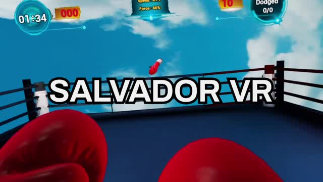 Burn fat while playing game in a virtual universe || Salvador VR